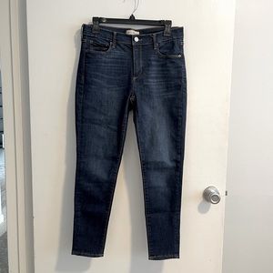 Gap 1969 True Skinny Jean in Dark Blue Petite
